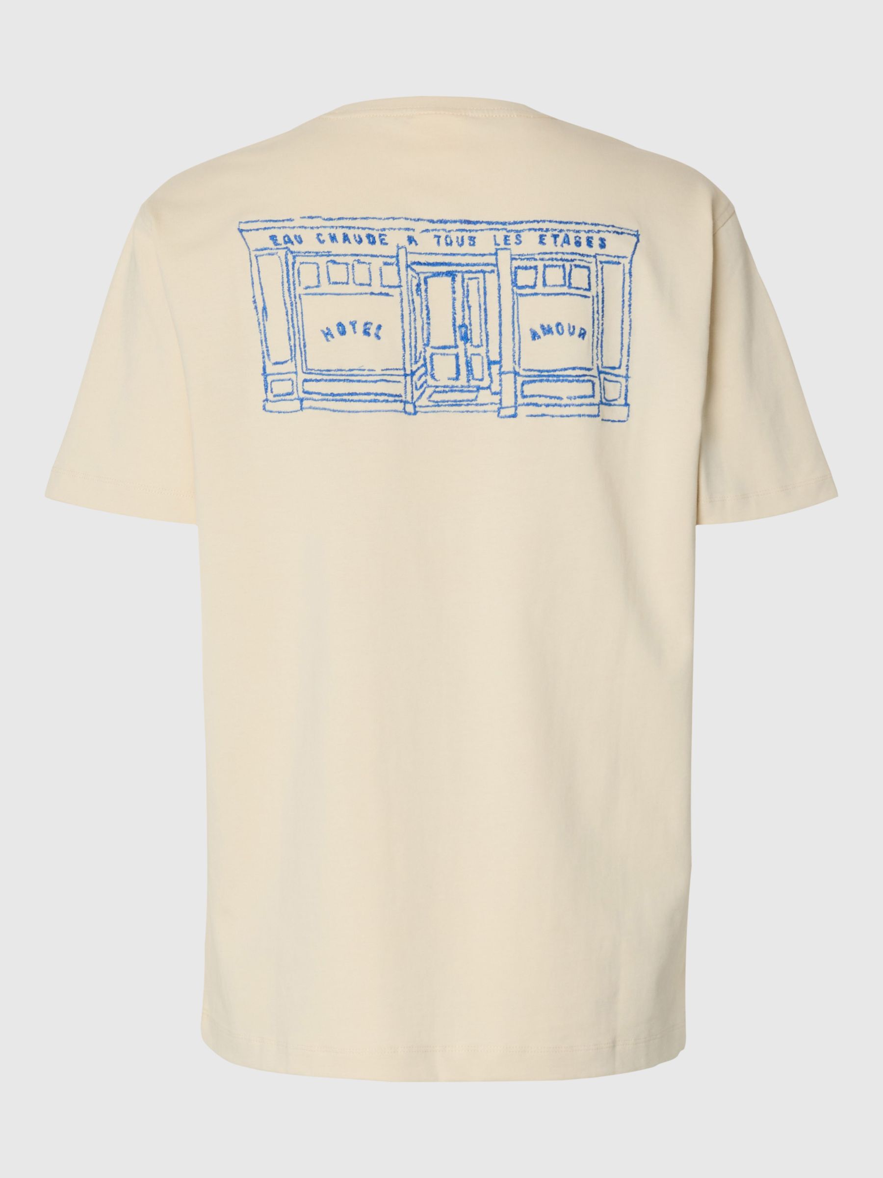 RELAXED FIT T-SHIRT, Angora, highres