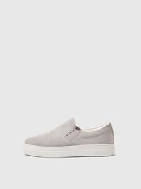 SUEDE TRAINERS, Grey, highres