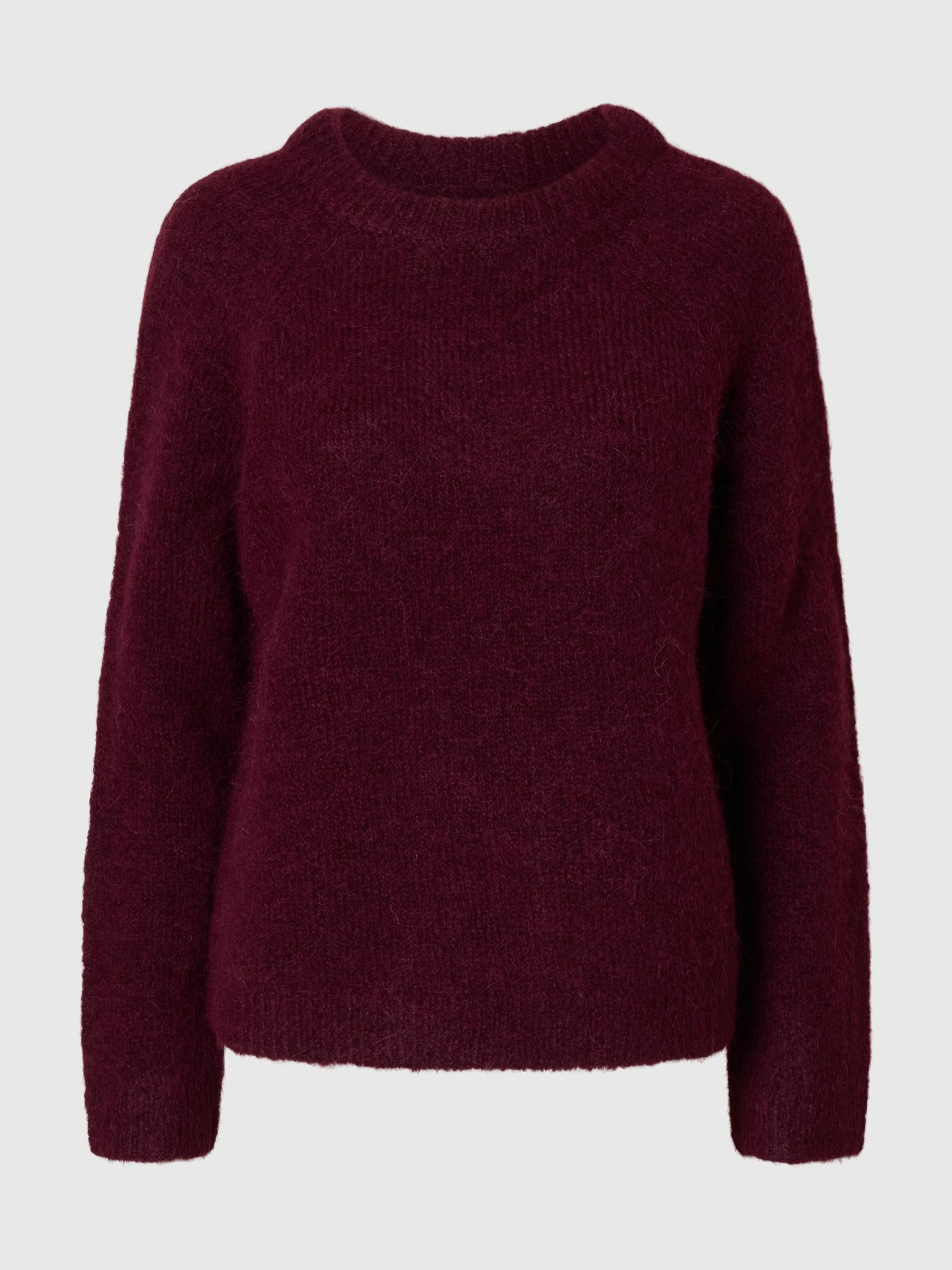 LAINE D'ALPAGA MÉLANGÉE - NŒUD JUMPER, Fig, highres