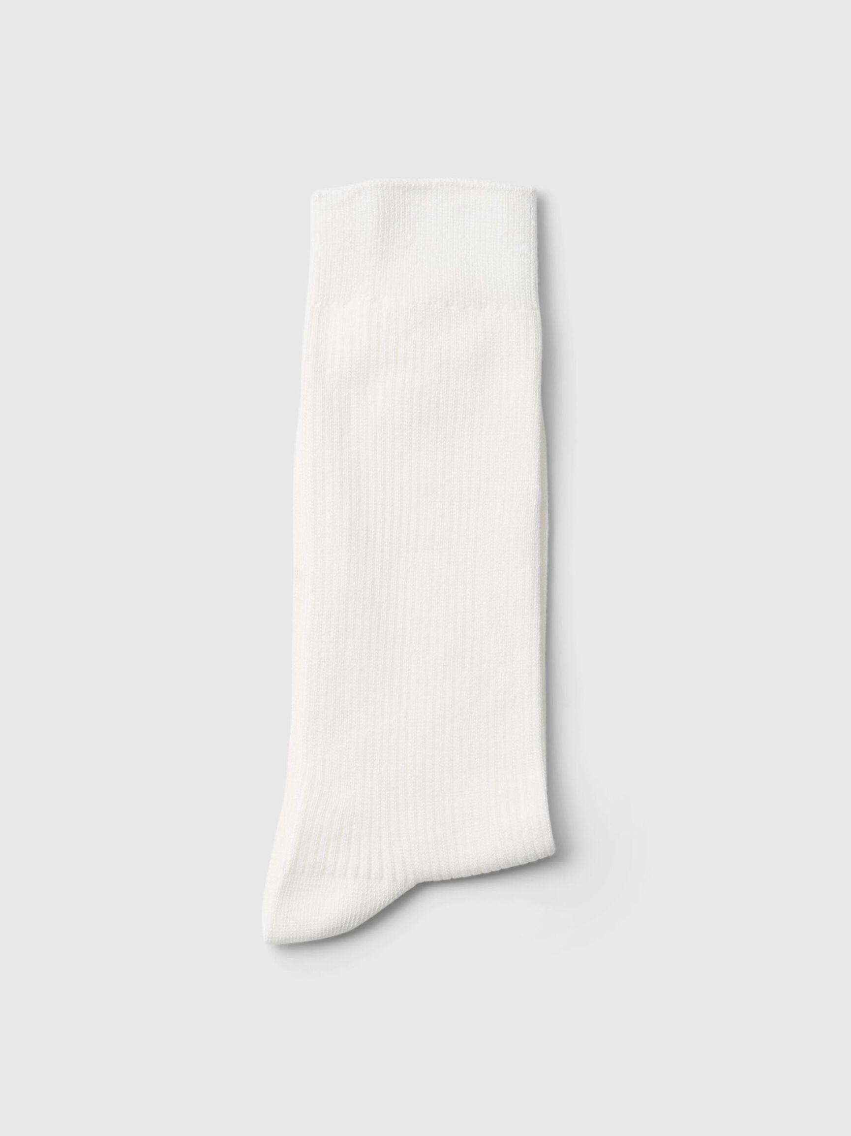 COTTON BLEND SOCKS, Bright White, highres