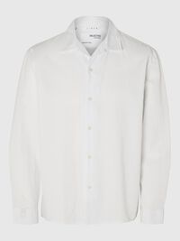LONG-SLEEVED SHIRT, Bright White, highres