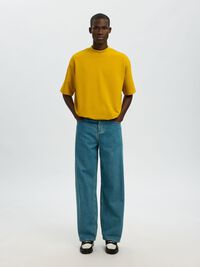 T-SHIRT, Gold Flake, highres