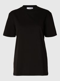 CUELLO CISNE CAMISETA, Black, highres