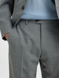 ULLBLANDING REGULAR DRESSBUKSER, Grey, highres