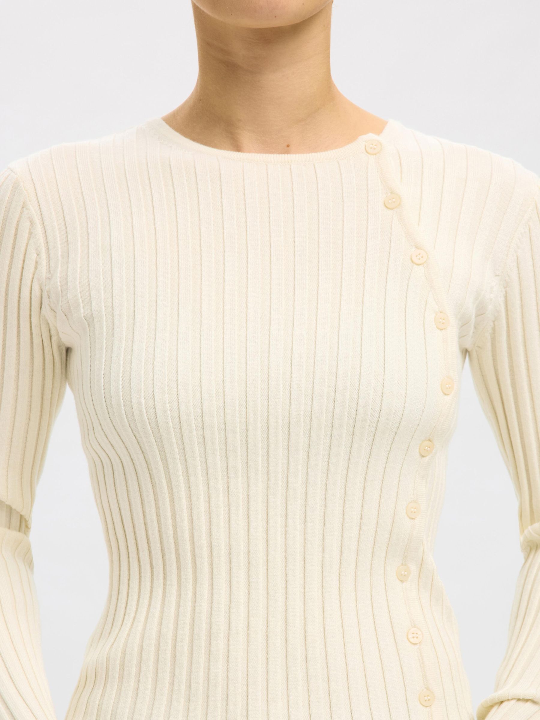 VISCOSE BLEND KNIT, Birch, highres
