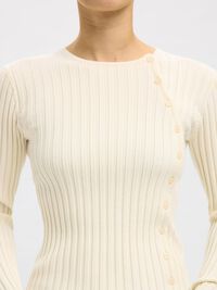 VISCOSE BLEND KNIT, Birch, highres