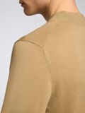 Selected 100% MERINO WOOL MOCK-NECK JUMPER, Kelp, highres - 16096253_Kelp_006.jpg