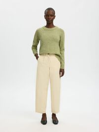 WOOL BLEND JUMPER, Lint, highres