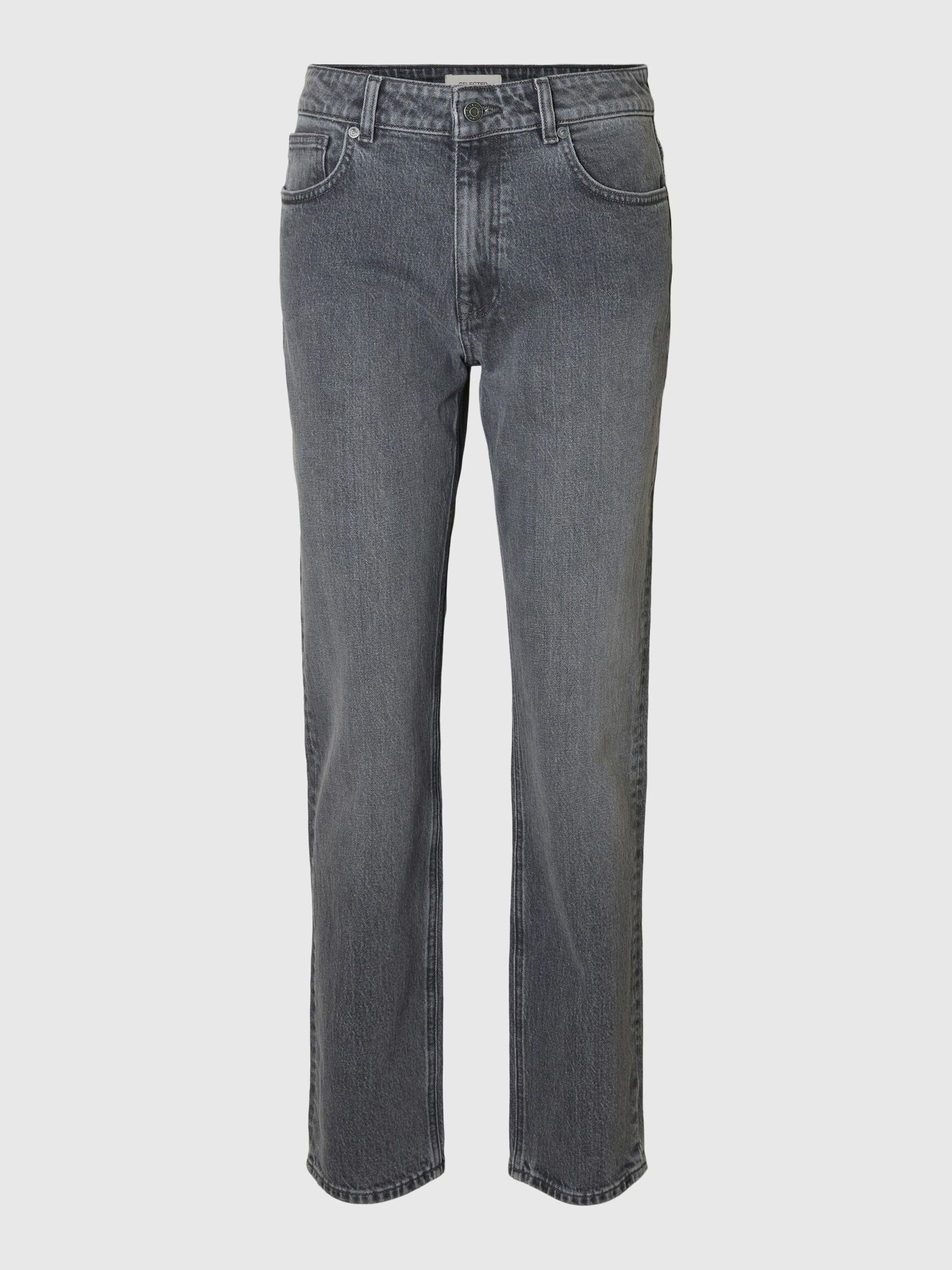 TAILLE MI-HAUTE JEAN COUPE SLIM FUSELÉE, Medium Grey Denim, highres