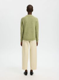 WOOL BLEND JUMPER, Lint, highres
