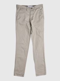 SLIM FIT CHINOS, Greige, highres