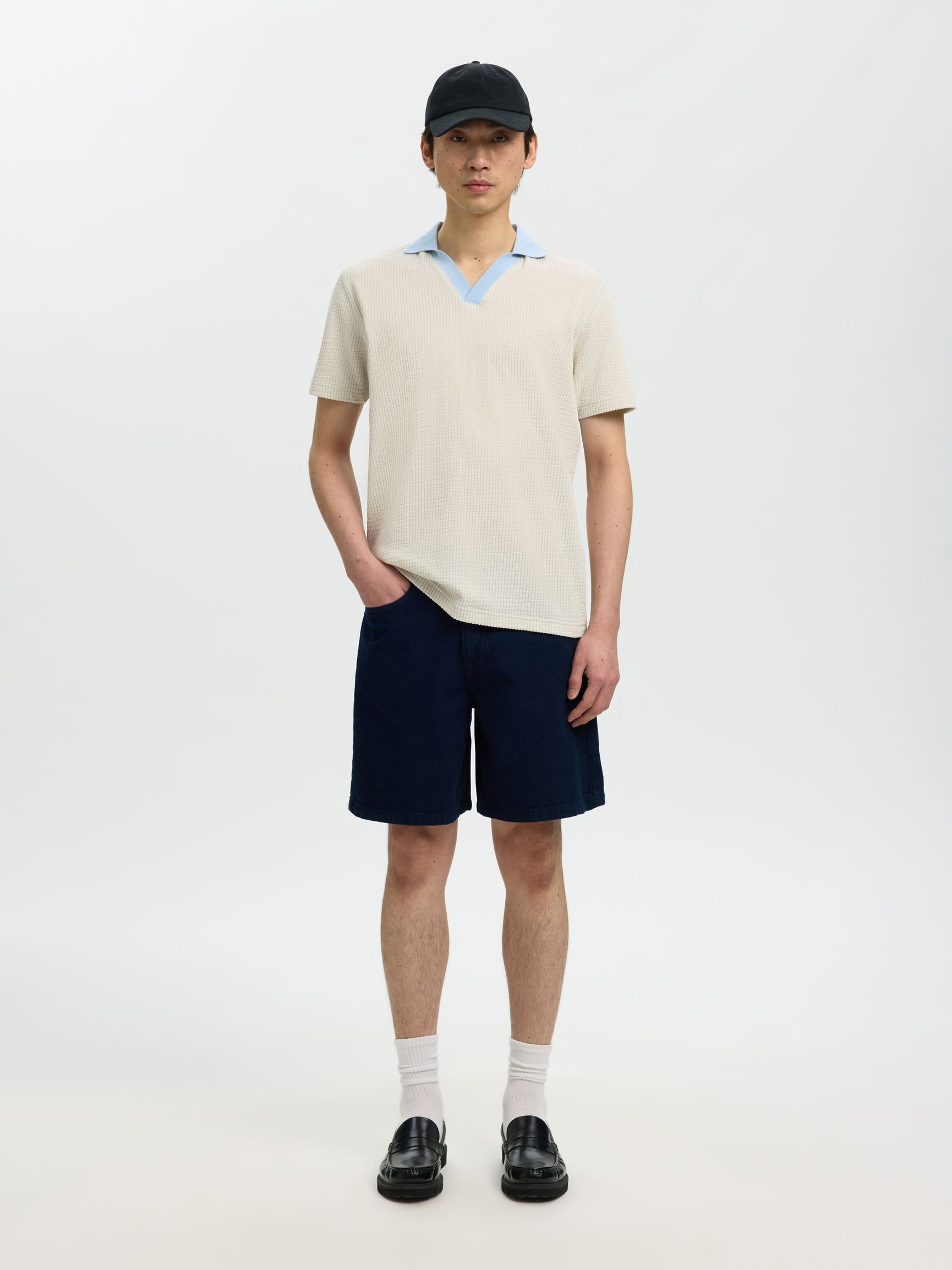 REGULAR FIT POLO SHIRT, Birch, highres