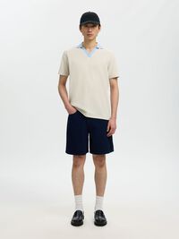 REGULAR FIT POLO SHIRT, Birch, highres