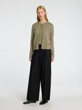 Selected LINNEBLANDNING STICKAD KOFTA, Vetiver, highres - 16096203_Vetiver_005.jpg