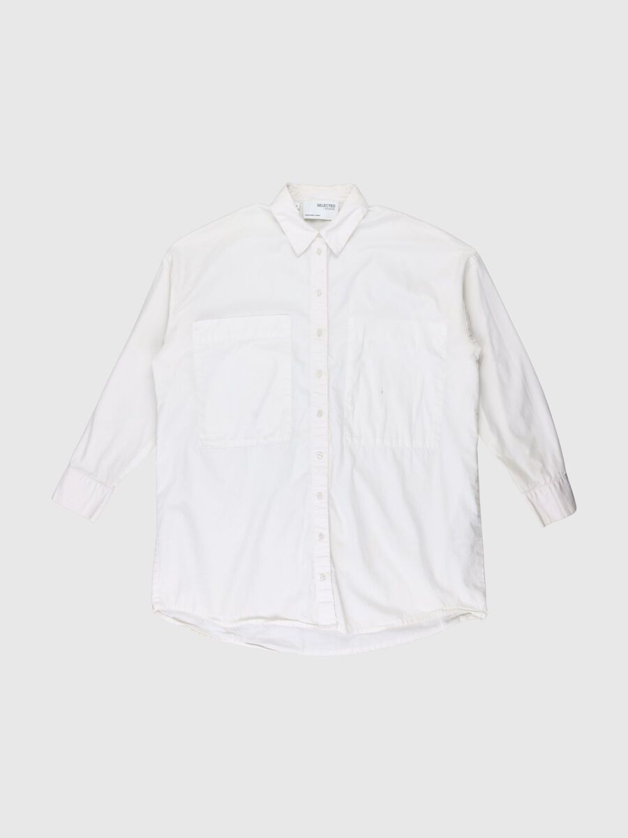 Selected LANG OVERHEMD, Bright White, highres - 80000253_BrightWhite_001.jpg