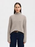 Selected HIGH NECK  STRICKPULLOVER, Irish Cream, highres - 16094759_IrishCream_1131130_003.jpg