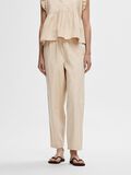Selected COTTON HIGH WAISTED TROUSERS, Humus, highres - 16094339_Humus_003.jpg
