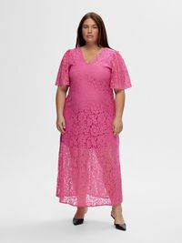 VESTITO MIDI, Phlox Pink, highres