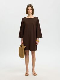 VISCOSE BLEND MINI DRESS, Delicioso, highres