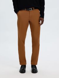 175 SLIM FIT FLEX CHINOS, Toffee, highres