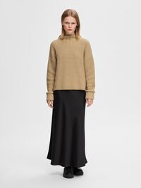 OVERSIZED JUMPER, Cornstalk, highres