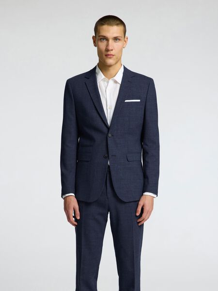 Selected SLIM FIT SINGLE-BREASTED BLAZER, Dark Navy, highres - 16087870_DarkNavy_003.jpg