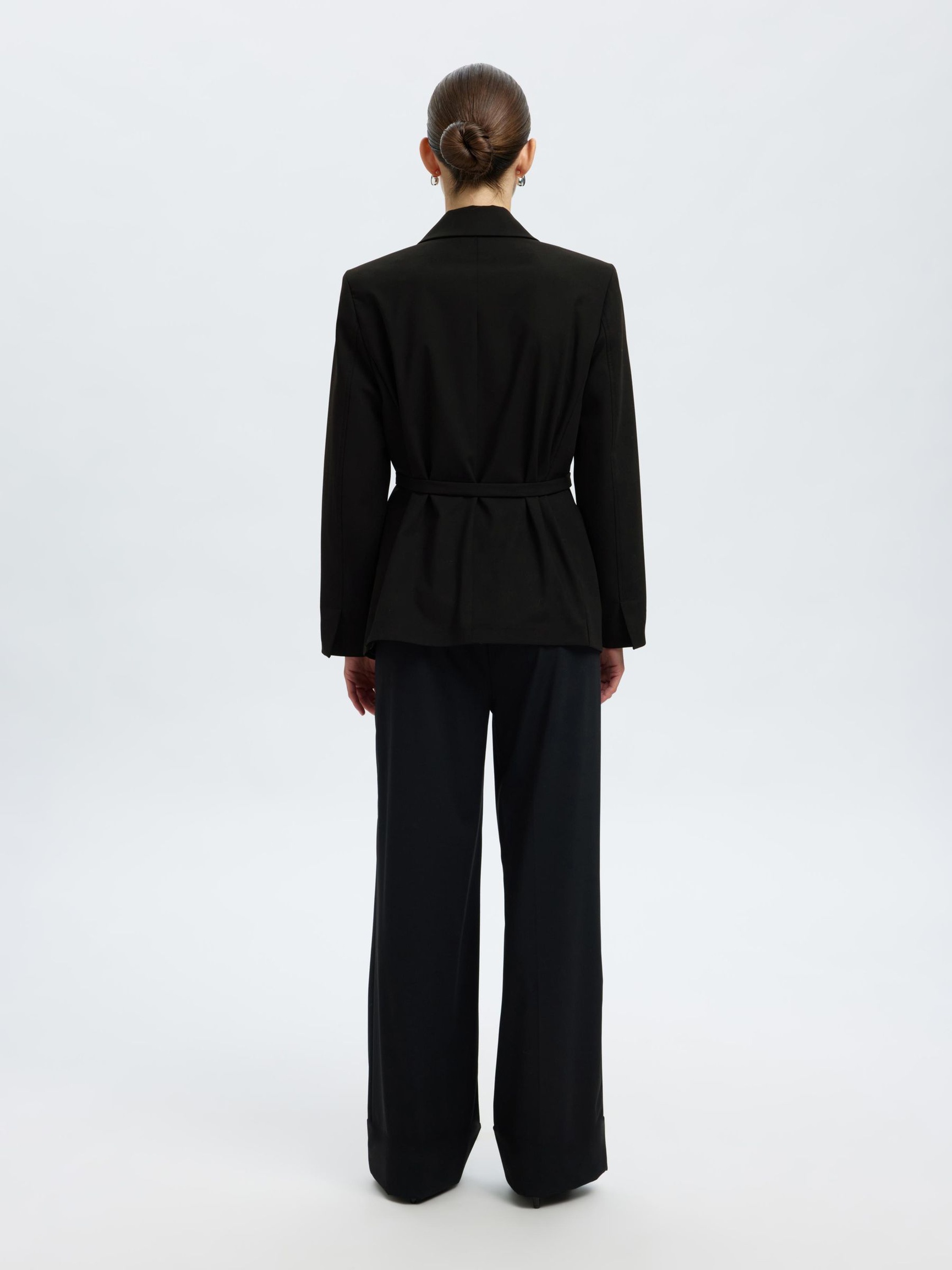 BÆLTE- OVERSIZED BLAZER, Black, highres