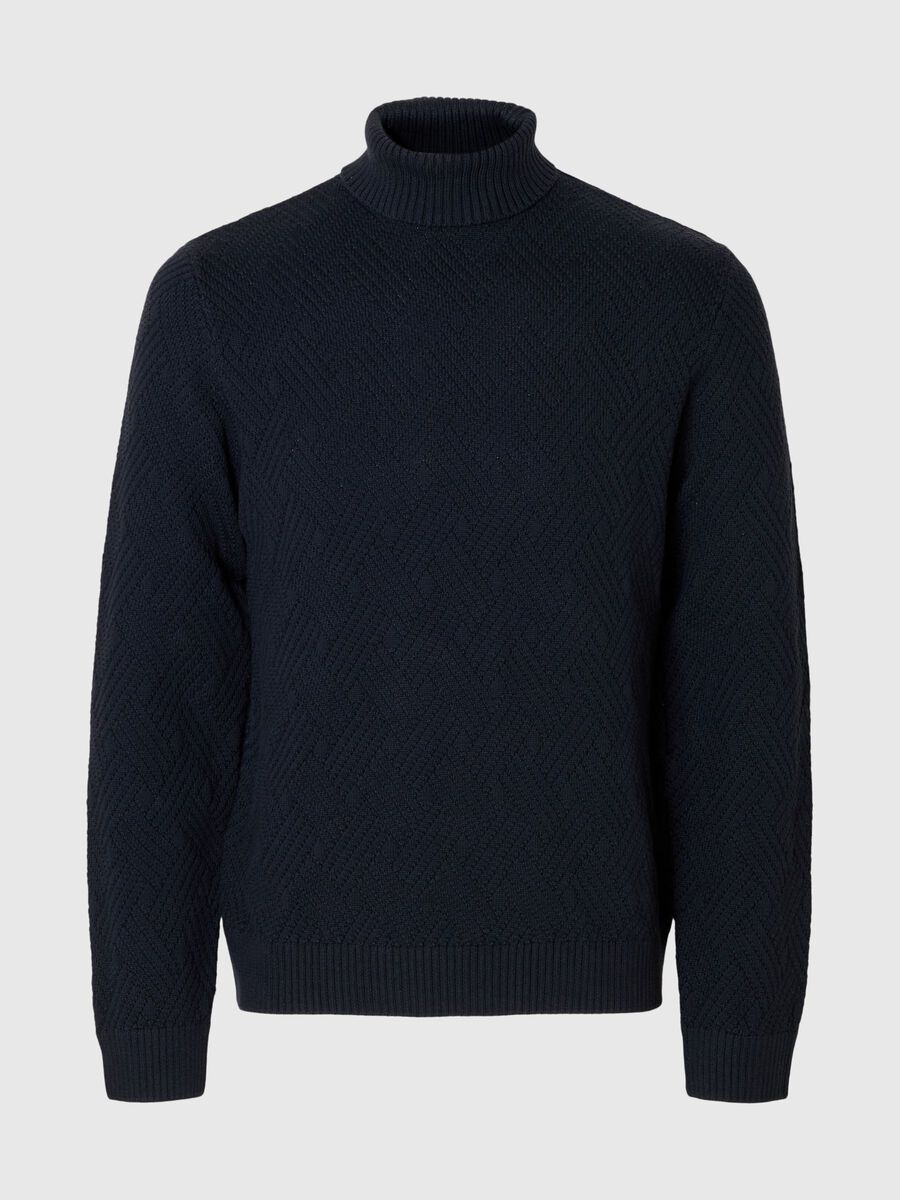 Product tile image - COTTON TURTLENECK, Sky Captain | 16098329_SkyCaptain