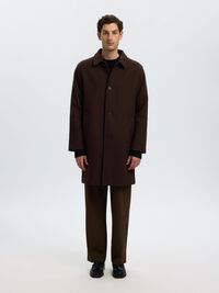 WOOL BLEND COAT, Delicioso, highres