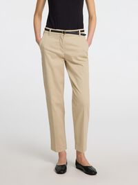 CROPPED TAPERED HOSE, Island Fossil, highres