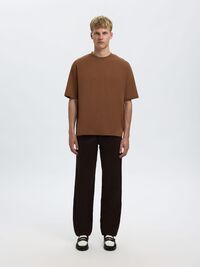 196 STRAIGHT FLEX CHINOS, Chocolate Torte, highres