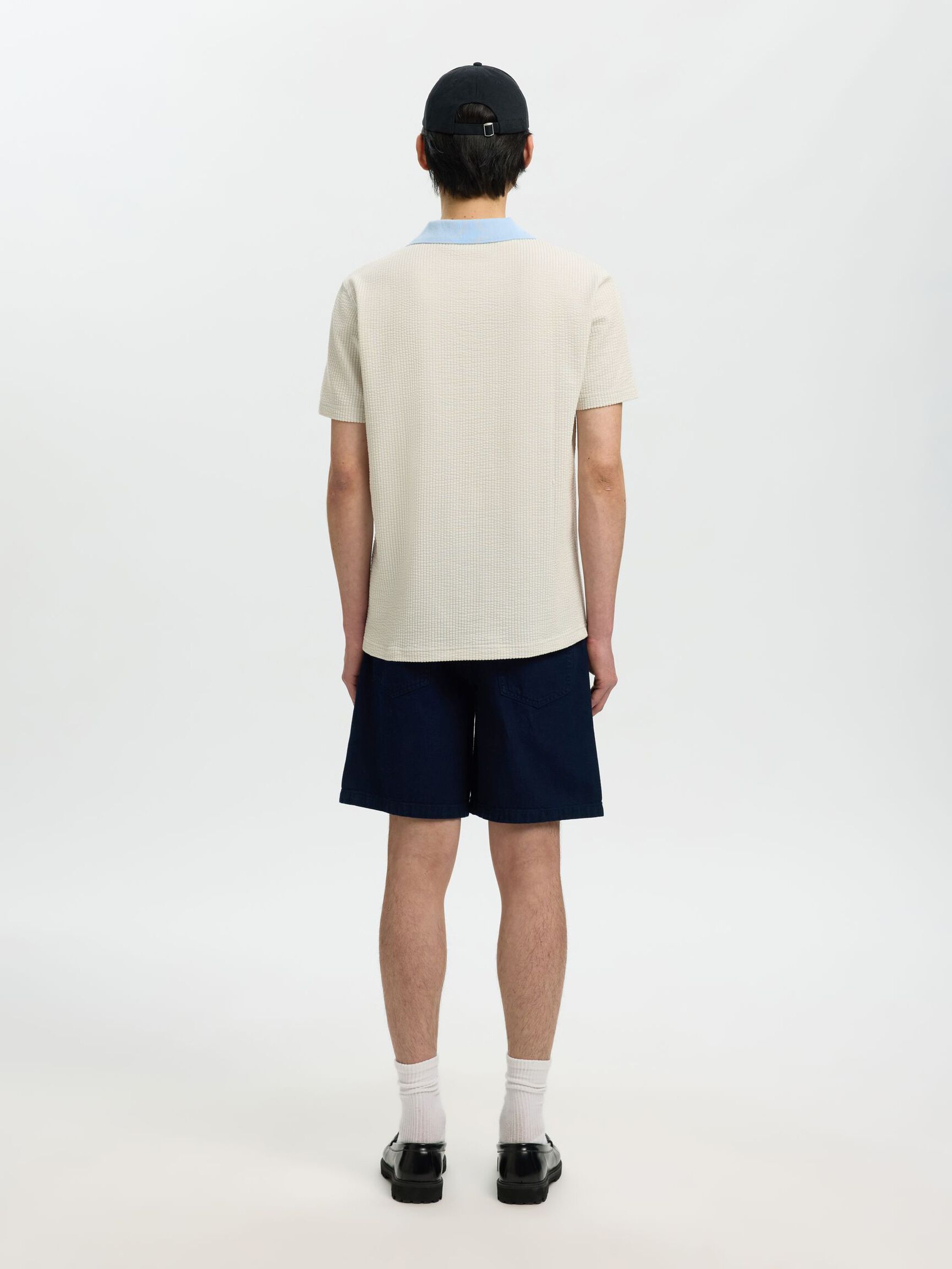 REGULAR FIT POLO SHIRT, Birch, highres