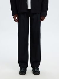 220 LOOSE FIT BUKSER, Navy Blazer, highres