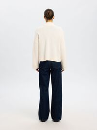 LAINE MÉLANGÉE CARDIGAN, Birch, highres