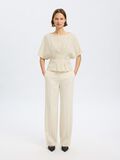 Selected VISKOSEMIX PLISSEE BLUSE, Birch, highres - 16097803_Birch_005.jpg