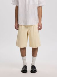 SELVEDGE OLASHORTS, White Denim, highres