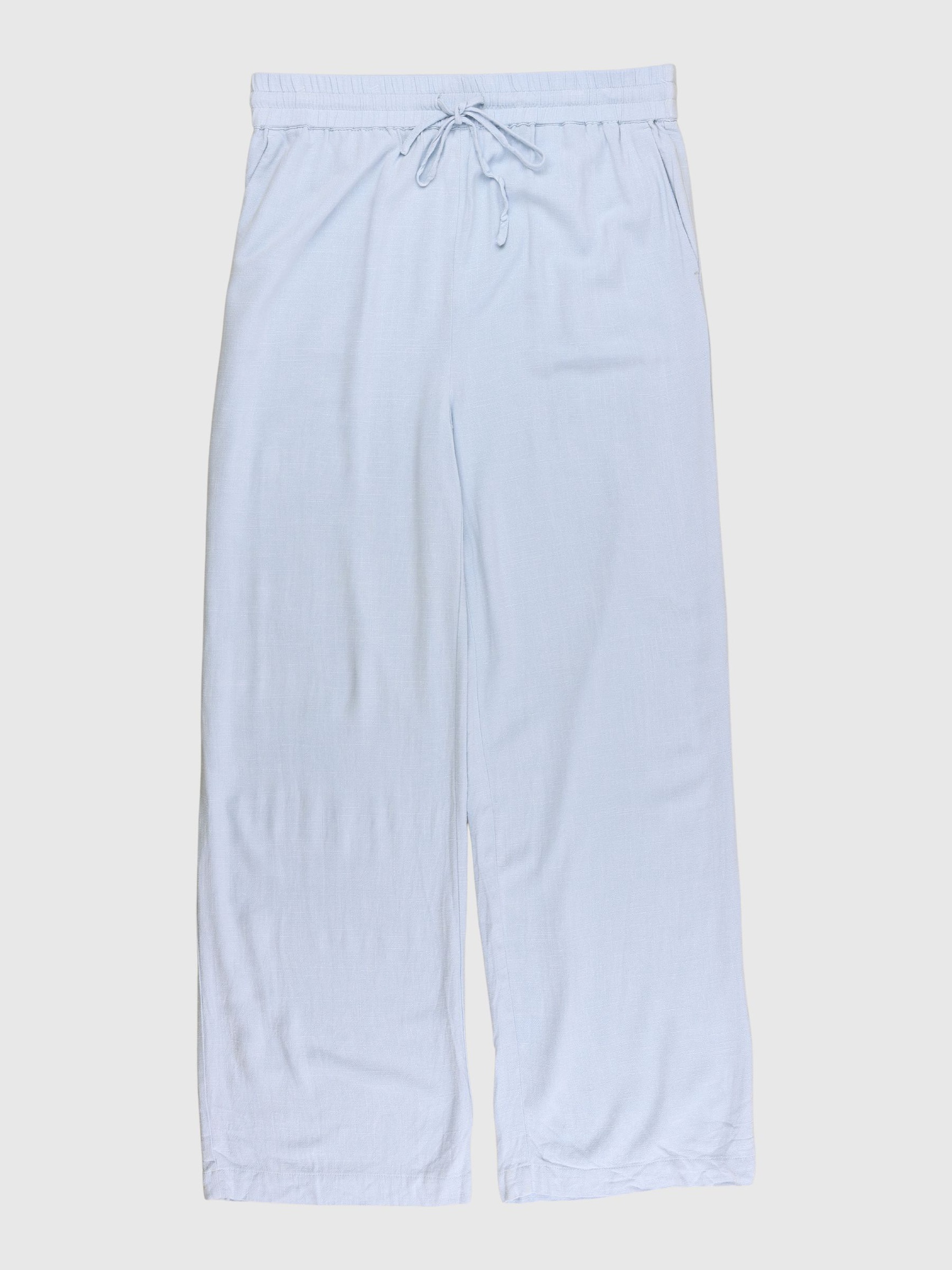 VISKOSEBLANDING BUKSER, Cashmere Blue, highres