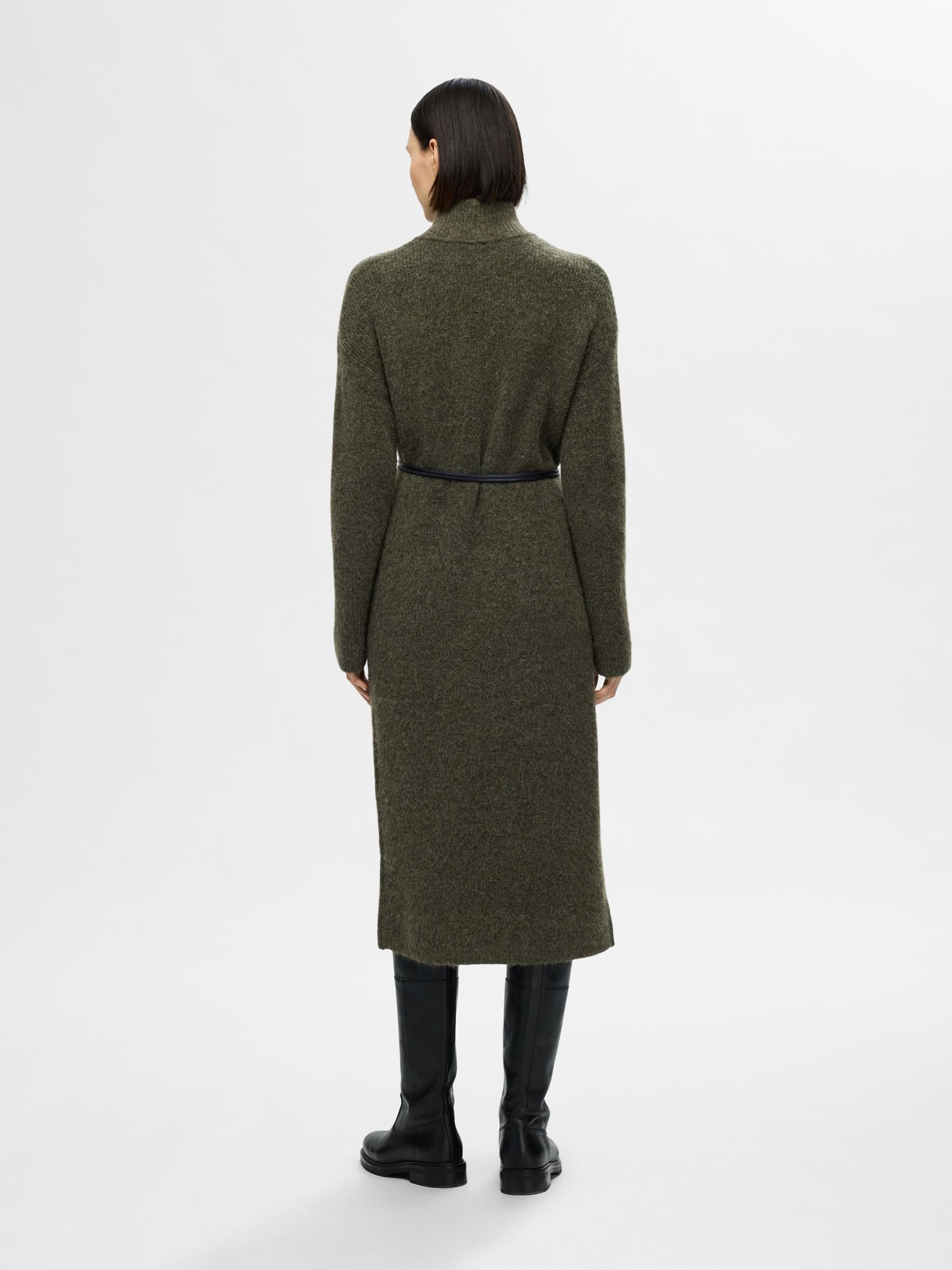 WOOL BLEND MAXI DRESS, Kalamata, highres