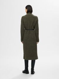 WOOL BLEND MAXI DRESS, Kalamata, highres