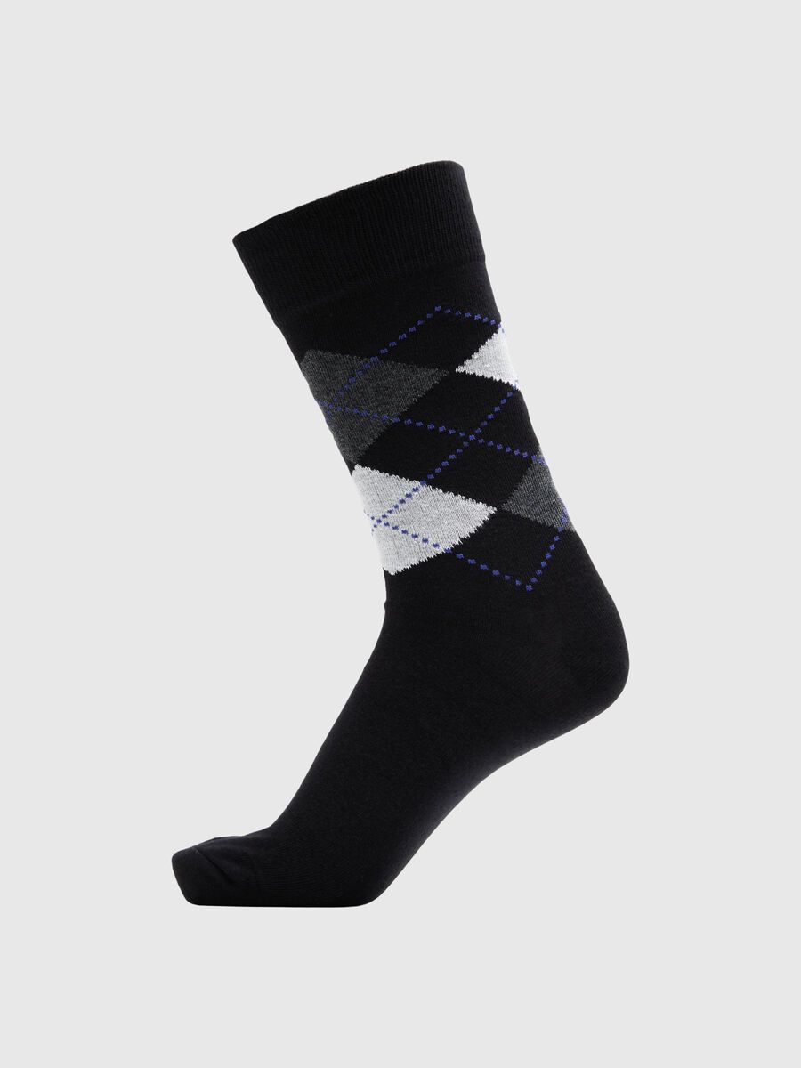 Selected ARGYLE CHAUSSETTES, Black, highres - 16081853_Black_001.jpg