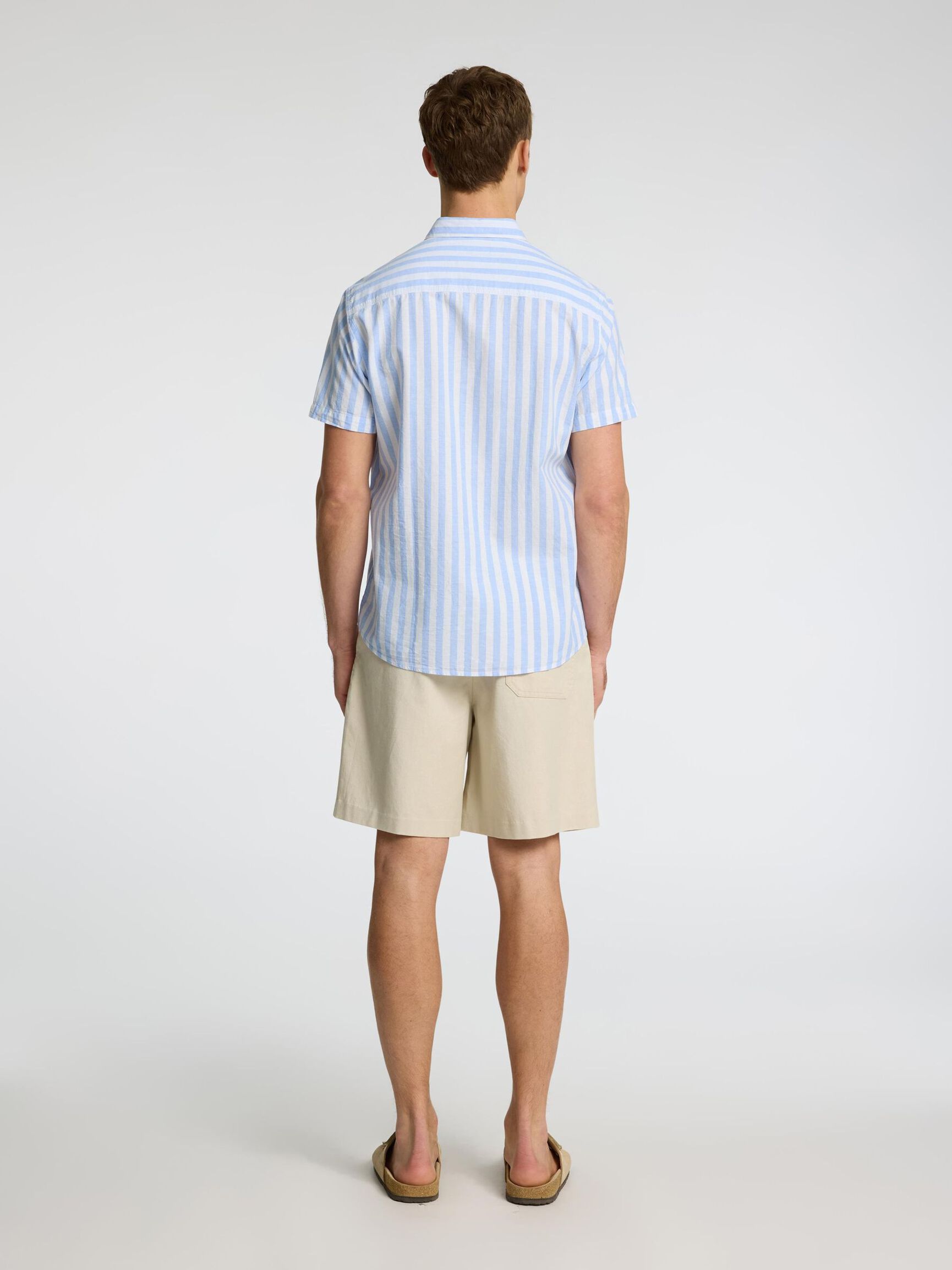 DISEÑO CLÁSICO CAMISA DE MANGA CORTA, Cashmere Blue, highres
