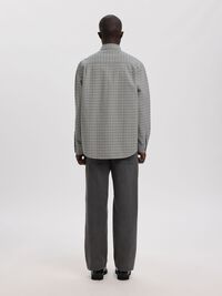 RELAXED FIT LONG SLEEVED SHIRT, Chiseled Stone, highres