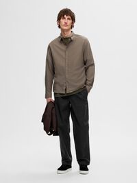 FLANELLE CHEMISE, Morel, highres