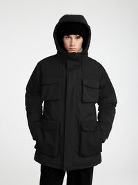 PARKA, Black, highres