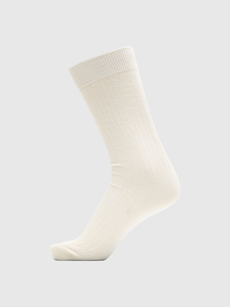 Selected GERIPPTE SOCKEN, Whitecap Gray, highres - 16081851_WhitecapGray_001.jpg
