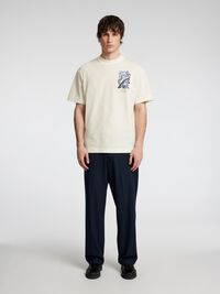 PRINT T-SHIRT, Cloud Dancer, highres
