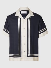 PRINTED SHORT SLEEVED SHIRT, Sky Captain, highres