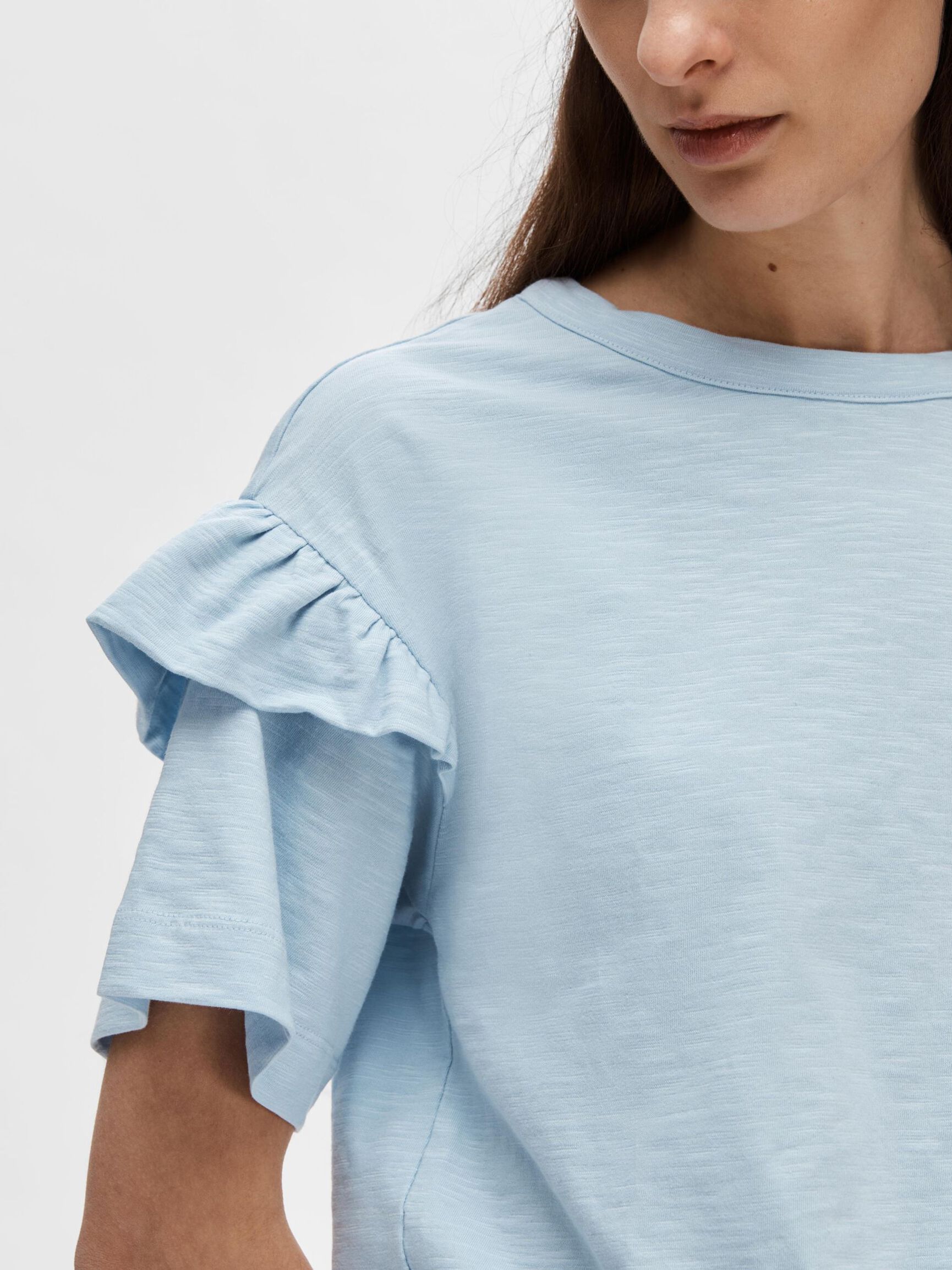 T-SHIRT, Cashmere Blue, highres