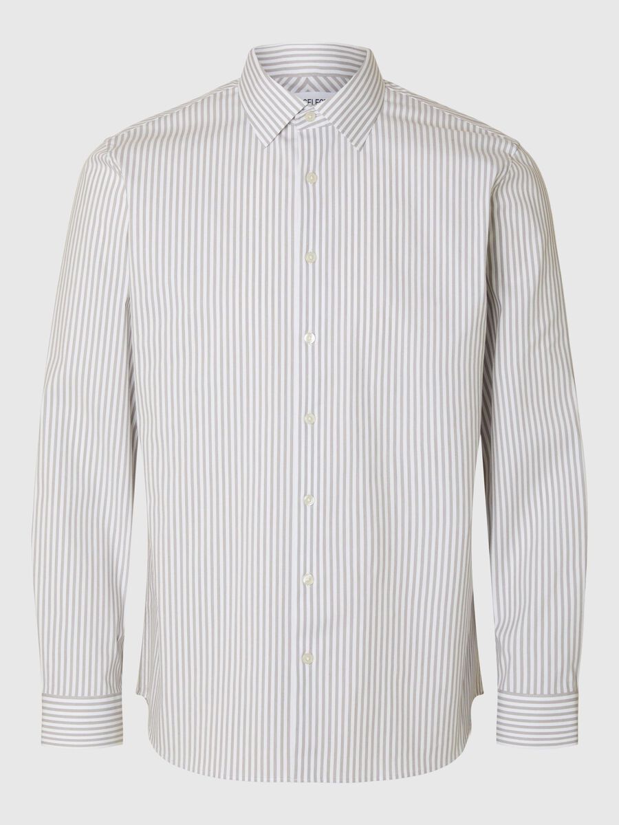Selected SLIM FIT STRETCH SHIRT, Bright White, highres - 16092939_BrightWhite_1201636_001.jpg