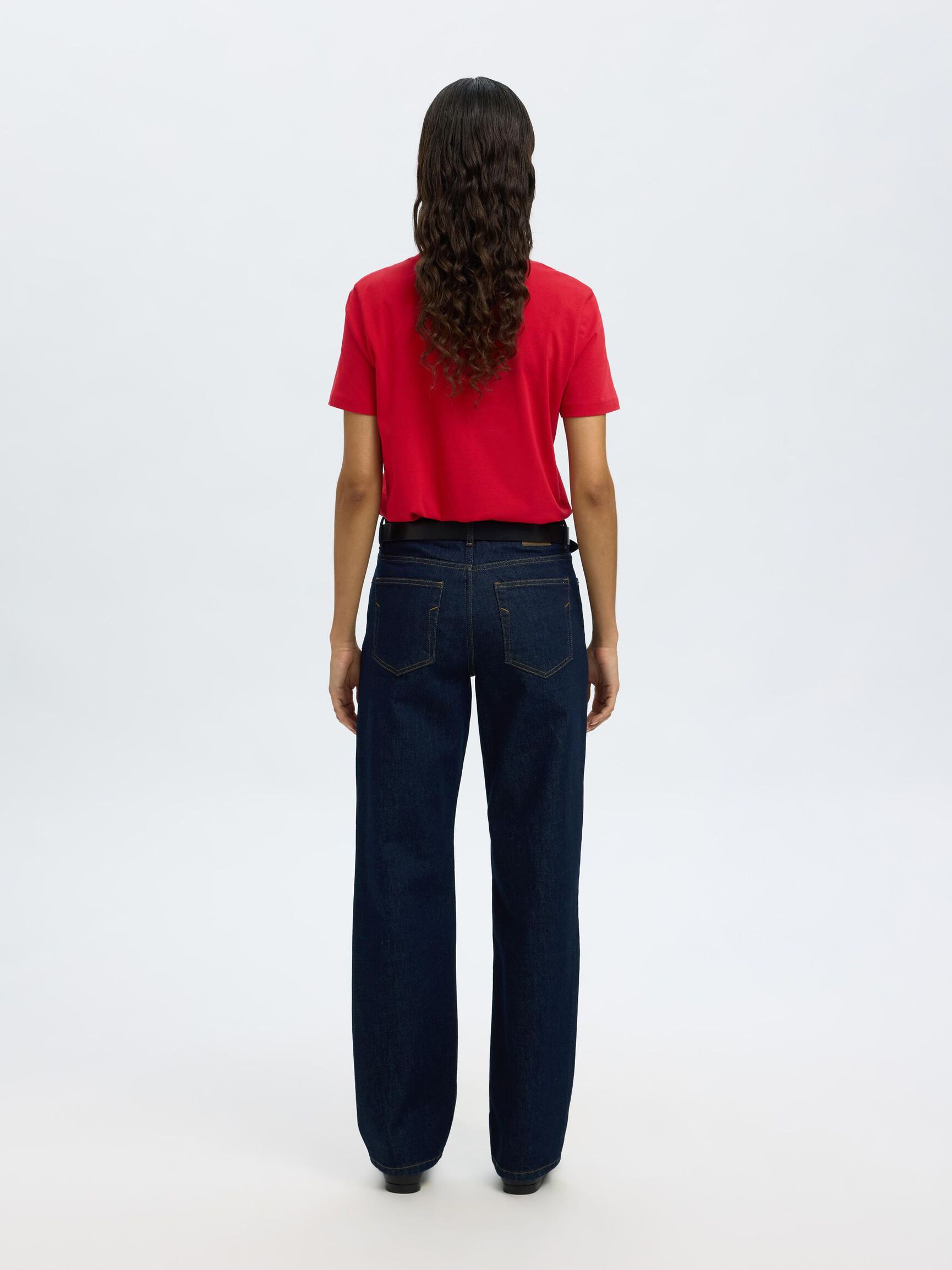 CLASSIC COTTON T-SHIRT, Equestrian Red, highres